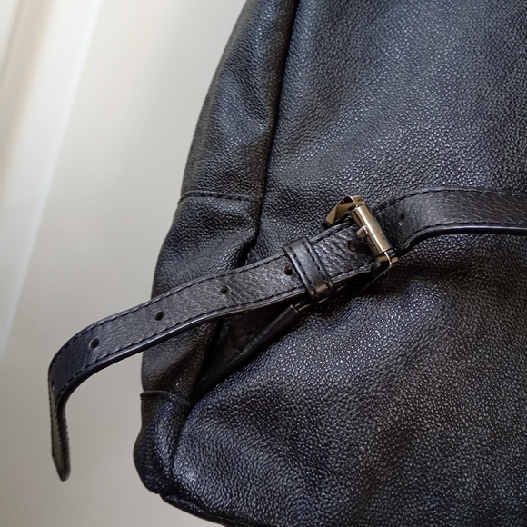 Michael Kors Black Logo-Print Backpack NWOT! - Picture 11 of 12